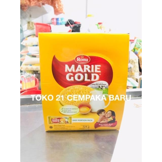 Roma Marie Gold Sachet 1 BOX isi 12 bungkus rasa