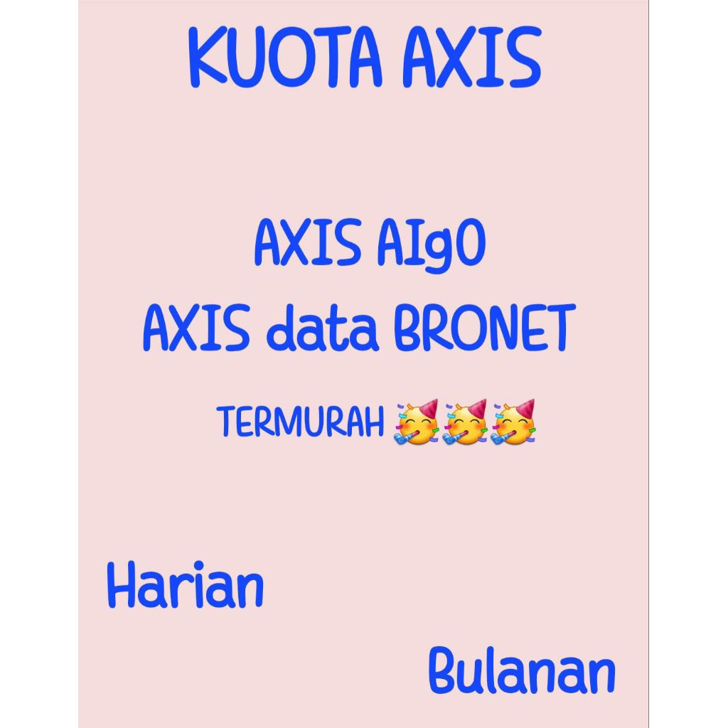 Kuota Axis