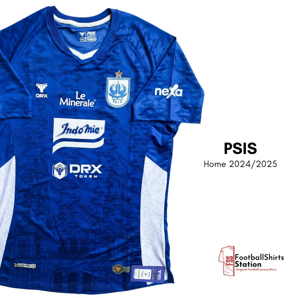 Jersey PSIS Semarang Home 2024/2025 Player Issue Nameset Gali Freitas Size XXXL Original DRX