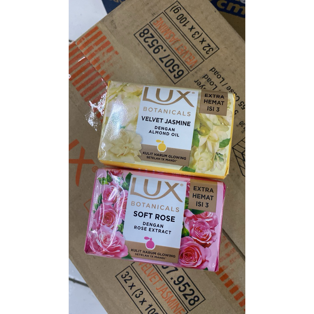 6 pcs sabun batang Lux @100 gr