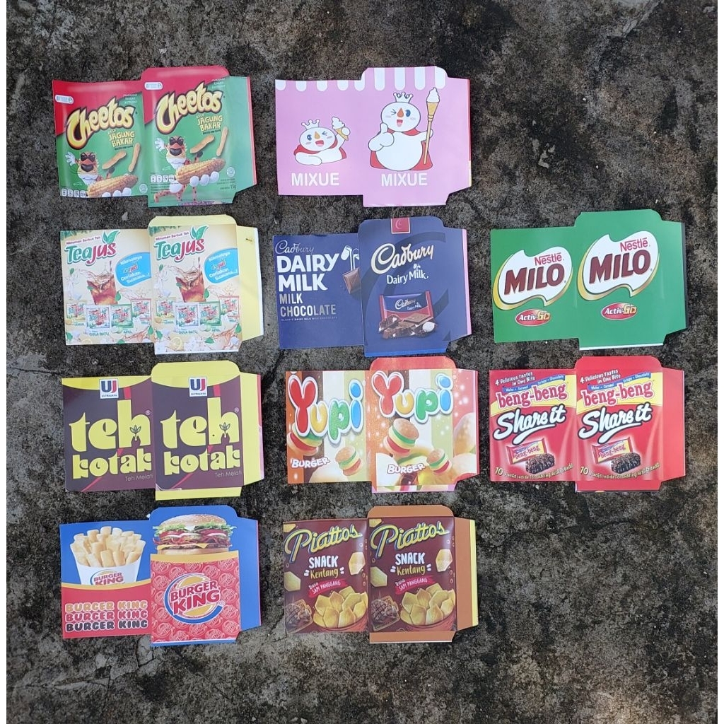 100 Lembar AMPLOP LEBARAN MINI