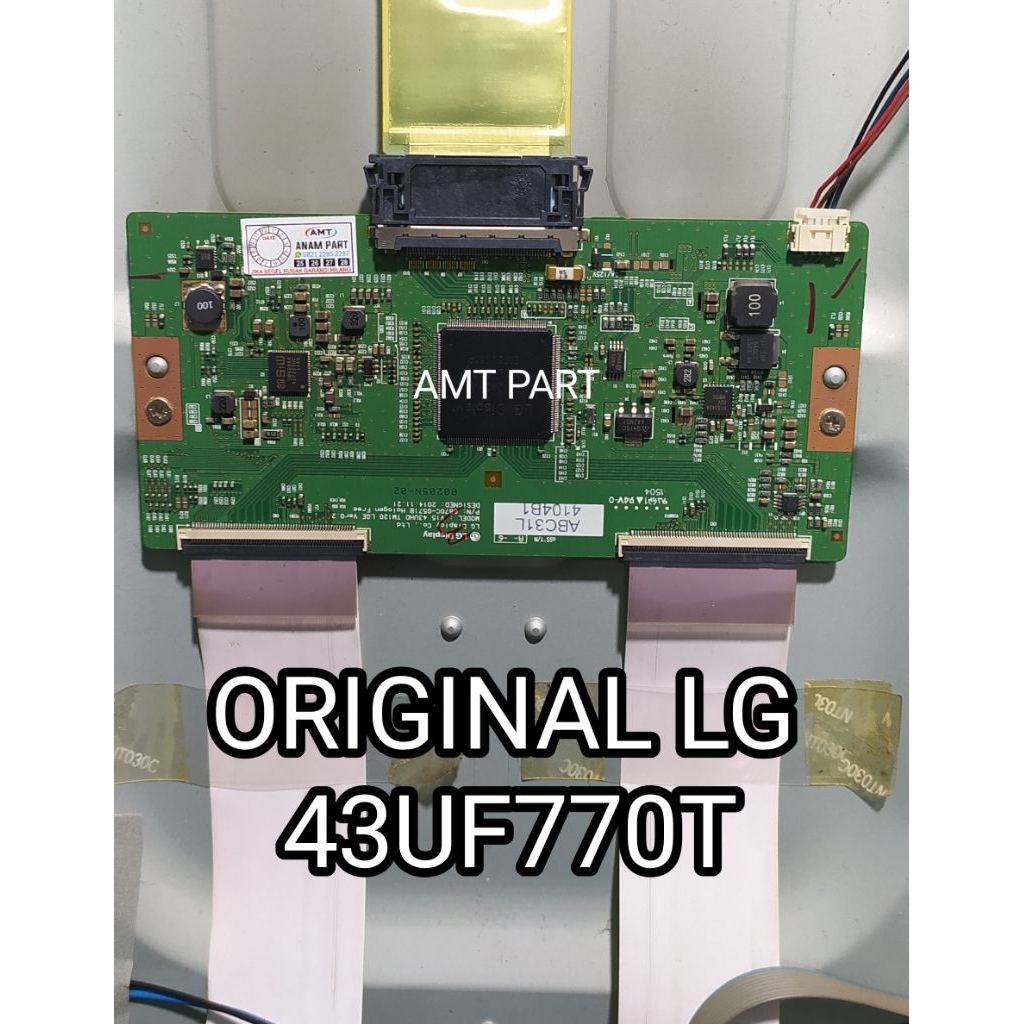 TCON.BOARD.LOGIC.TV.LG.43UF770T.ORIGINAL