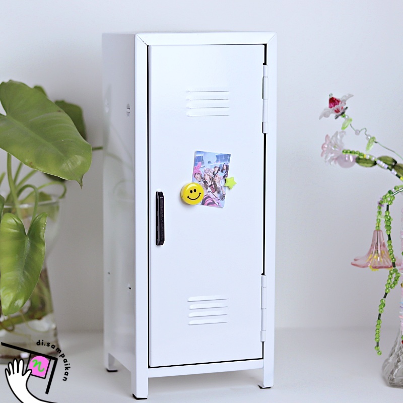 Mini Locker Estetik / Lemari Mini Pajangan & Display Koleksi