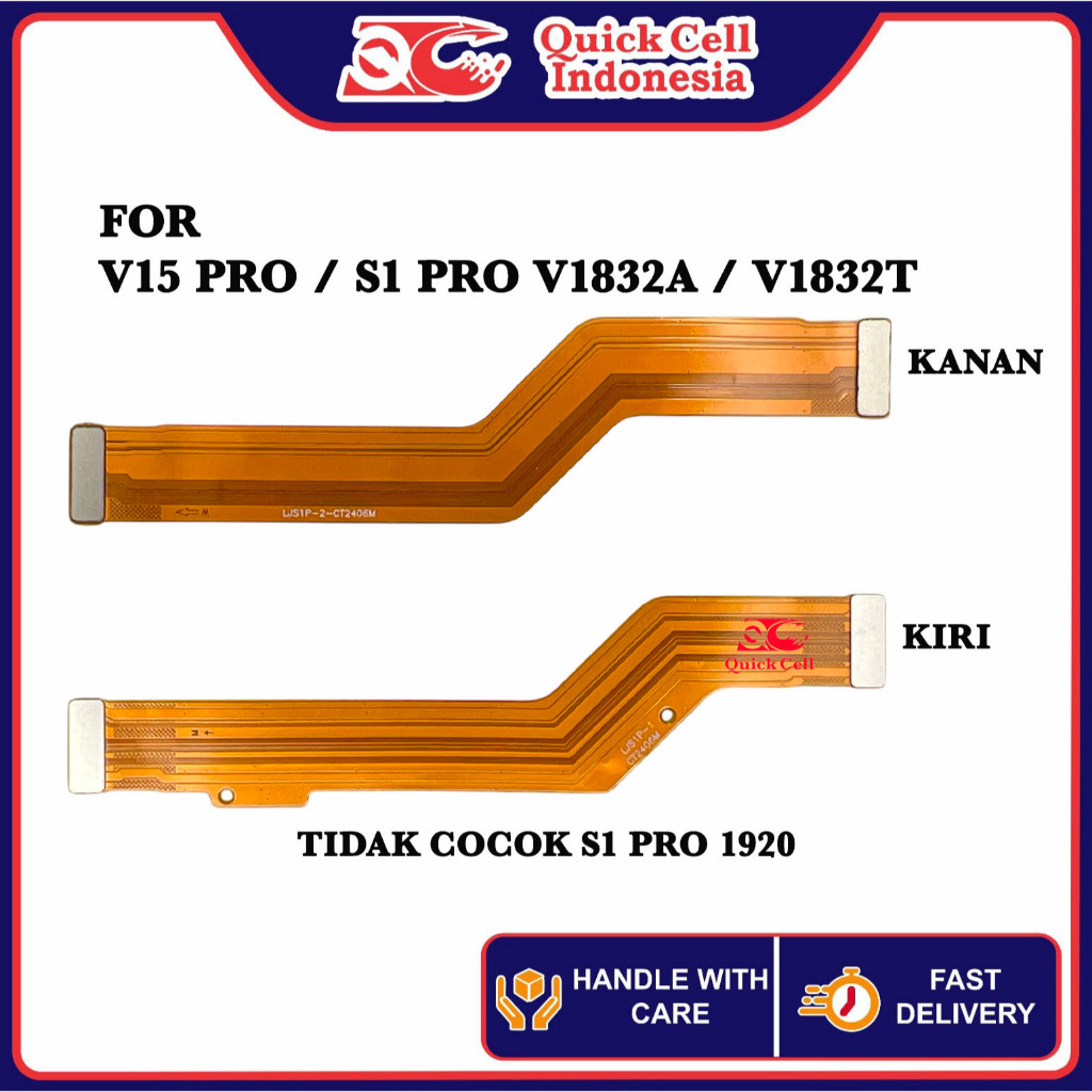 Quick Cell Flexible Main Board Penghubung Papan Charger For Vivo V15 Pro - S1 Pro ( Versi Cina ) V18