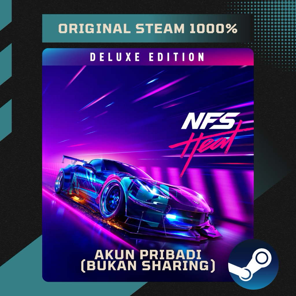 Need For Speed Heat – Game PC Steam (Original) | Full Update DLC | Masuk ke Akun Pribadi