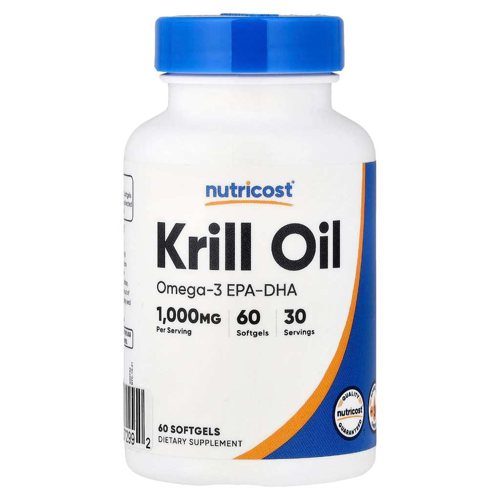 Nutricost Krill Oil 60 Softgels 500 mg