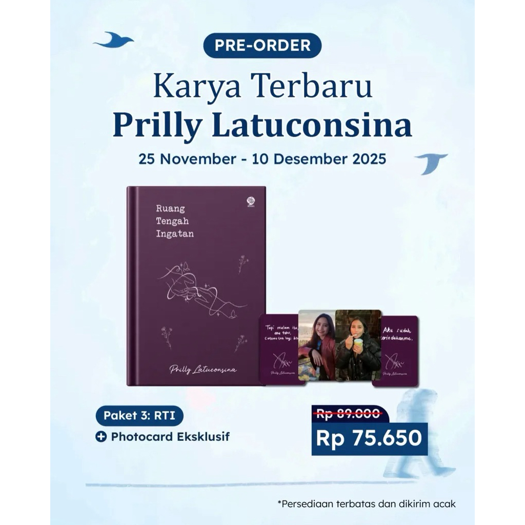 BUKU RTI-Ruang Tengah Ingatan-Prilly Latuconsina