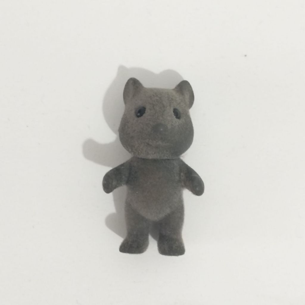 Sylvanian Families Ultra Rare - New Born Grey Mouse