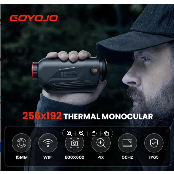 Teropong Penglihatan Malam G210 STerjangkau, Teleskop Kamera Termal Inframerah