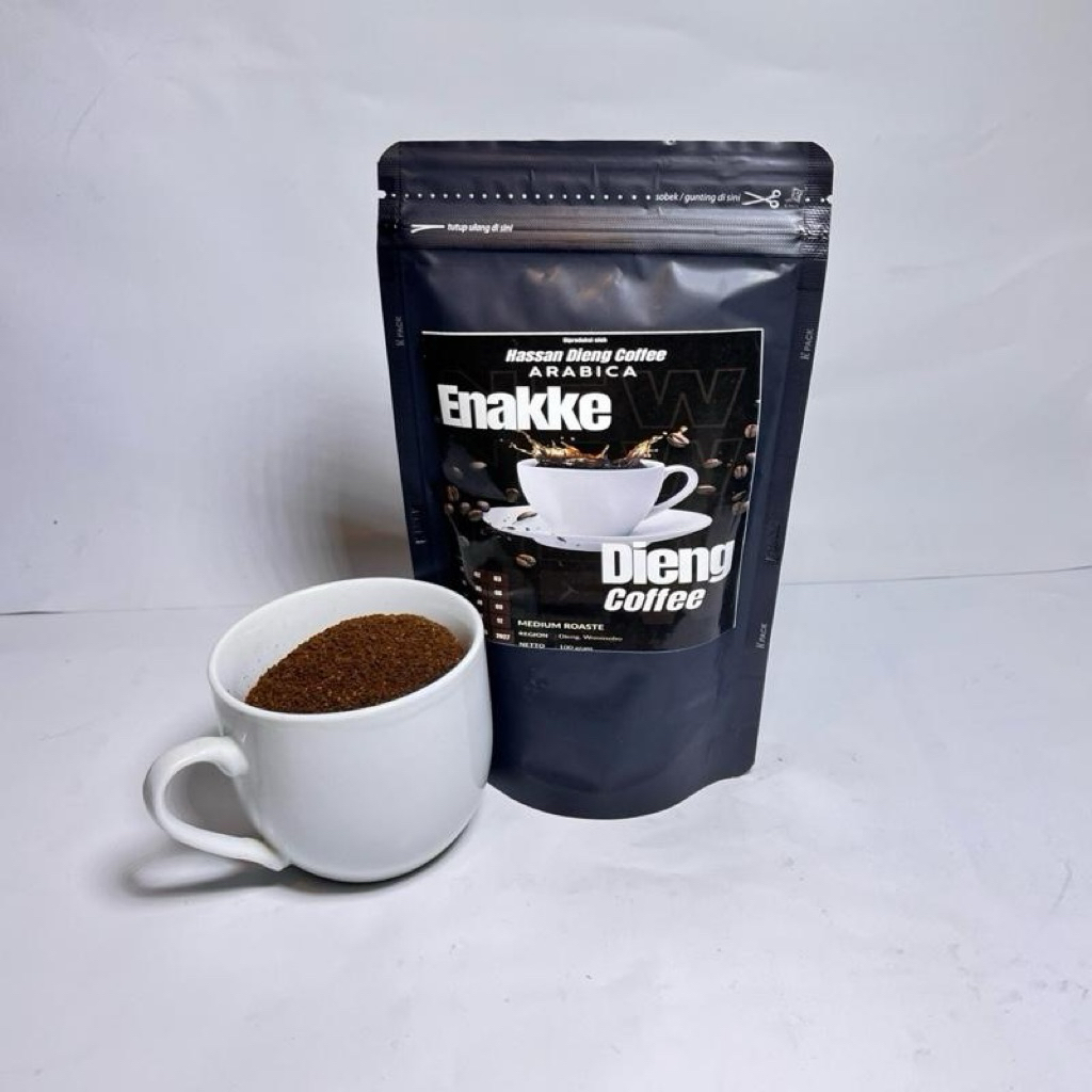 ENAKKE COFFE kopi lokal khas Dieng