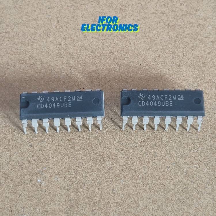 IC CD 4049 UBE CD4049UBE CD4049 IC LOGIC