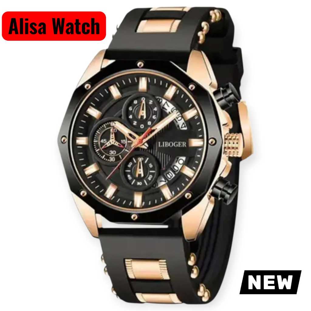 Jam Tangan Pria Anti Air - Mewah Kece Keren Sporty Dan Berkelas Jam Tangan Cowok