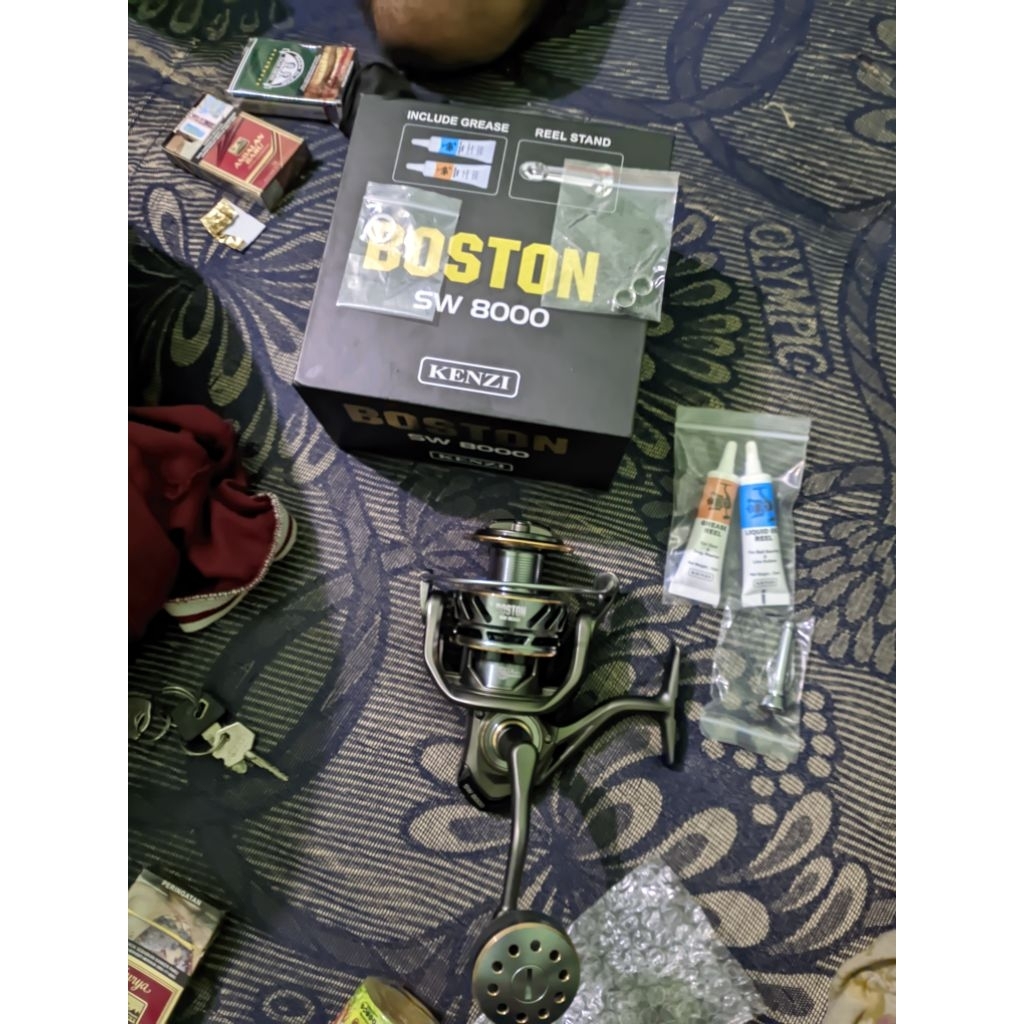 reel Kenzi boston sw 8000 & iroly revenge 6000XG