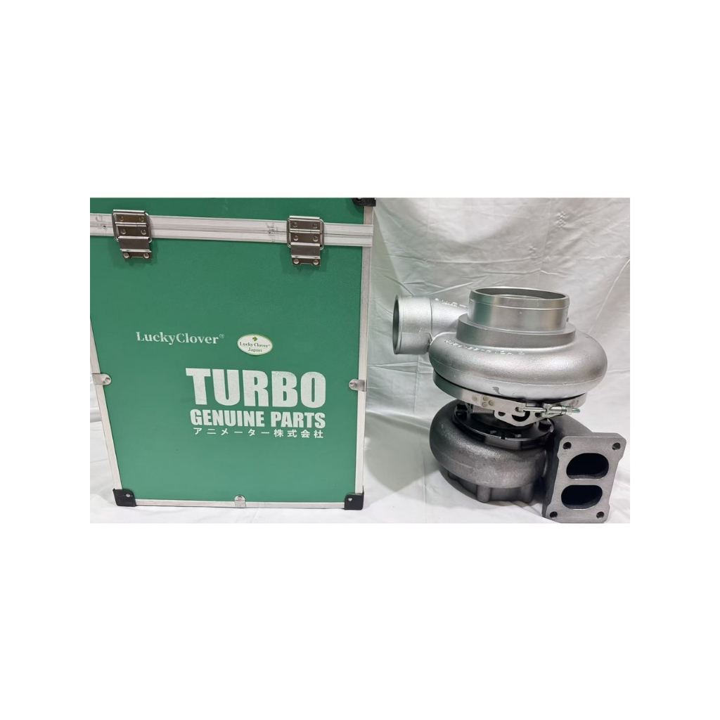 Turbo Charger Komatsu KTR110 coolant lubang besar Turbo Charger Japan Lucky Clover