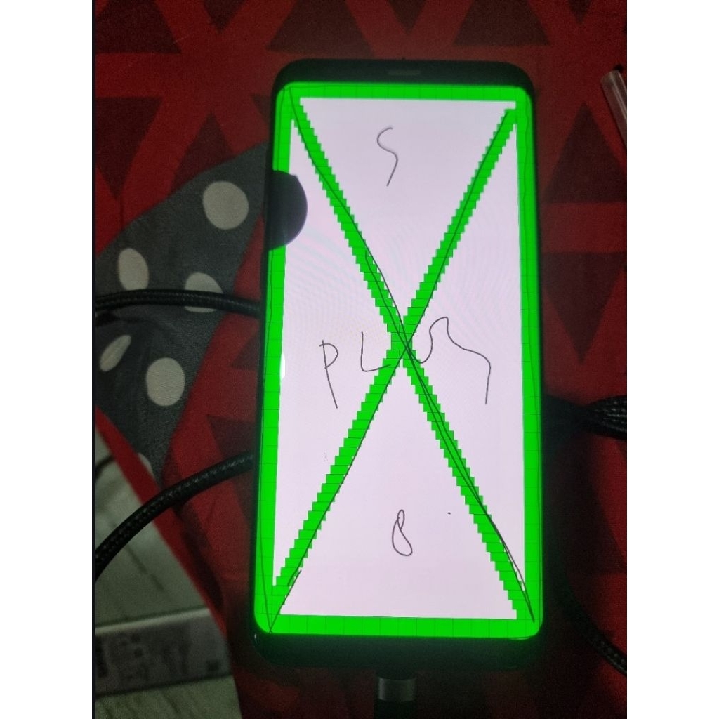 lcd+ fream Samsung S8+ minus tompel Dan shadow tipis