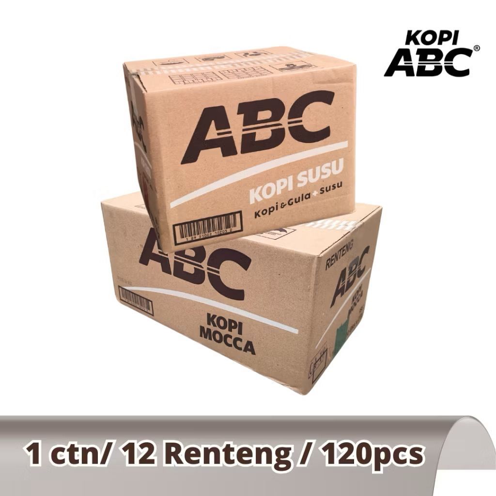 ABC Susu Dan ABC Mocca - All  1 Dus 12 Renteng 120 Sachet @30g