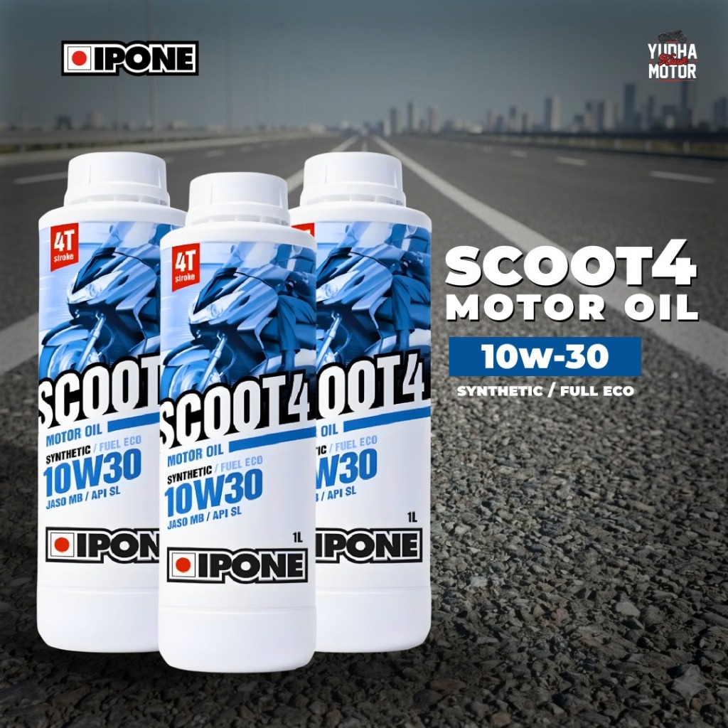 Oli iPhone Motor Matic Premium Oli Vespa Matic NMAX PCX Mesin Halus Tahan Panas