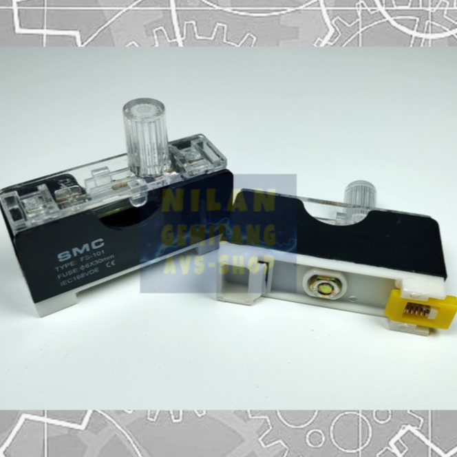 Fuse Kubur/Fuse Holder Din Rel FS-101 1Pole