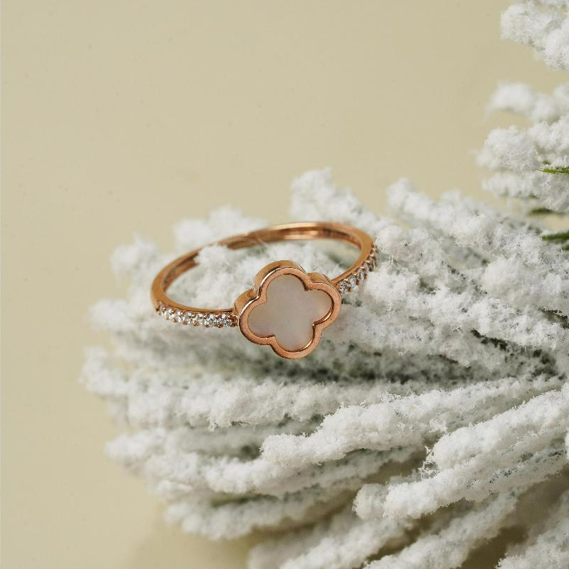 Cincin Emas 7K Size 18 Astrid Rose Gold 00017865