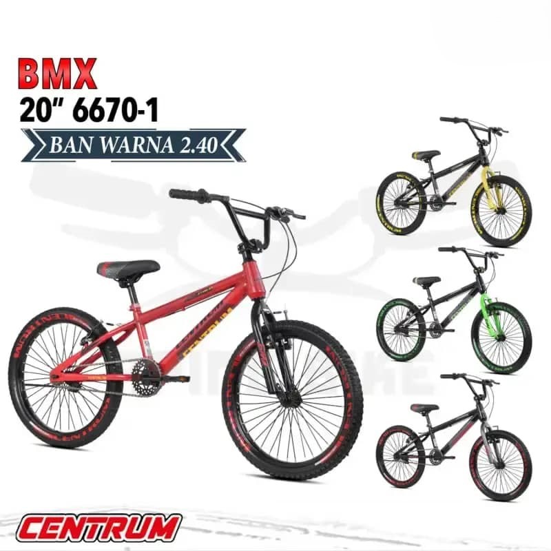 SEPEDA BMX 20 CENTRUM VELION BAN JUMBO