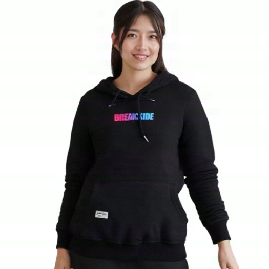 Breakside Hoodie Jaket Instinct Black Hoodie Pria