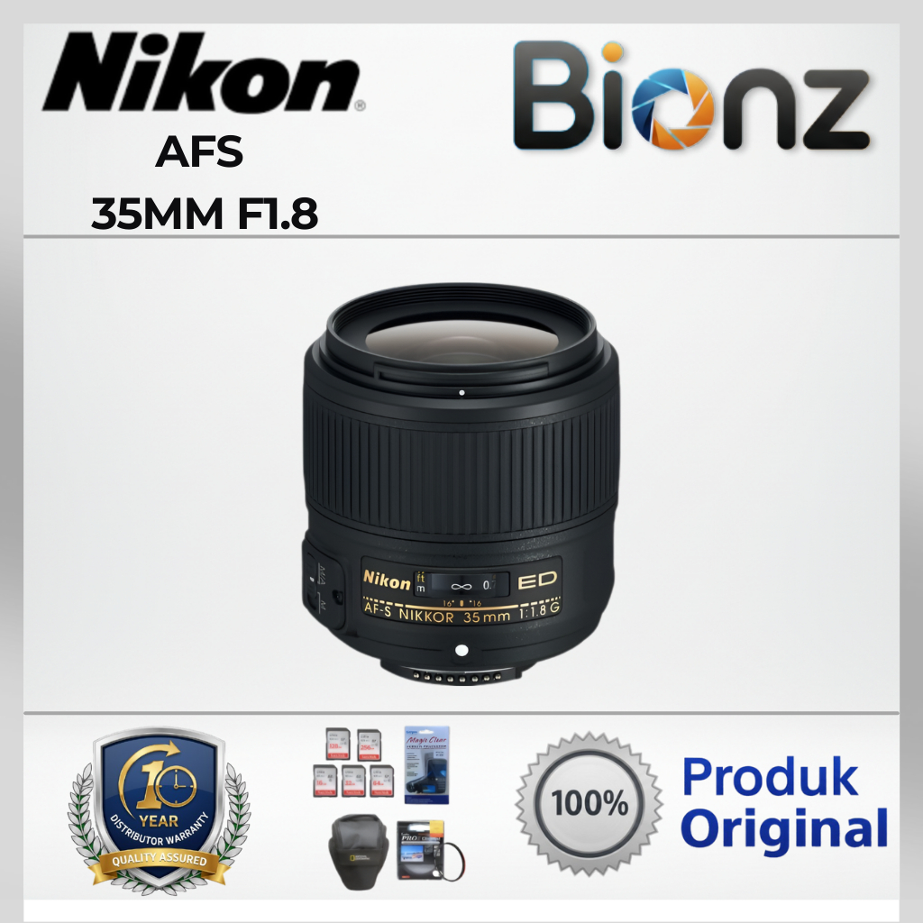 LENSA NIKON AFS 35MM F1.8 / NIKON AFS 35MM F1.8