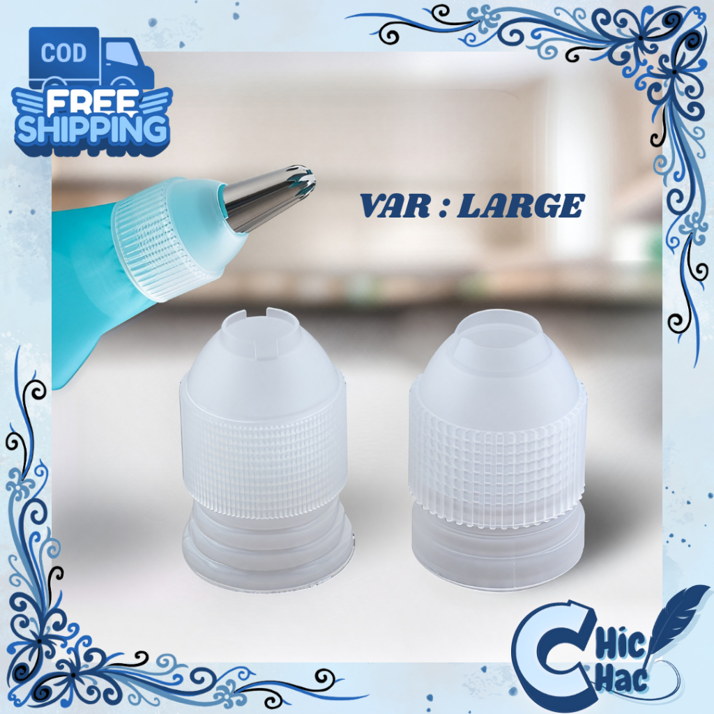 Konektor Spuit Large 5 CM / Konektor Sambungan Spuit Plastik / Spuit Connector Single