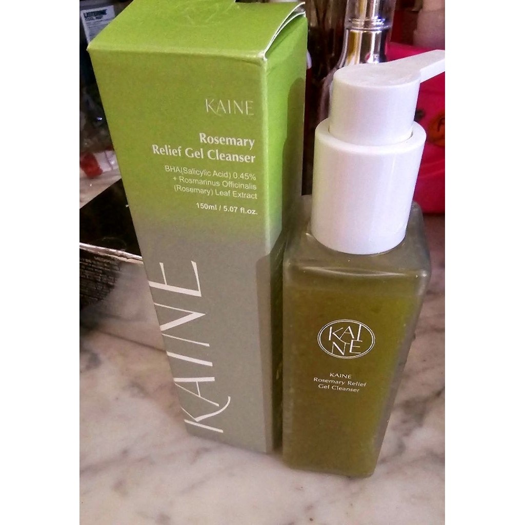 Preloved Kaine rosemary relief gel cleanser korea product pembersih muka bukan toner serum moisturiz