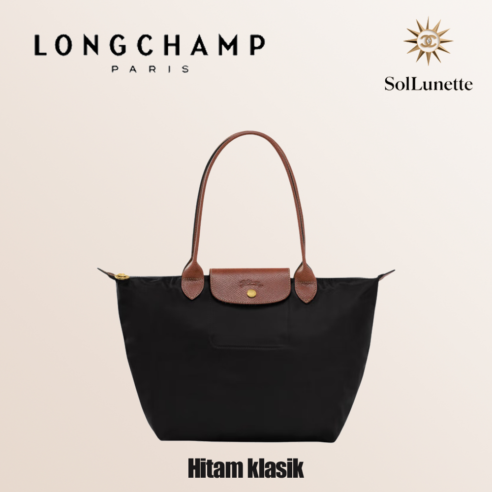 LONGCHAMP Produk Terbaru 2025 Le Pliage Original Size L - Warna Hitam Klasik