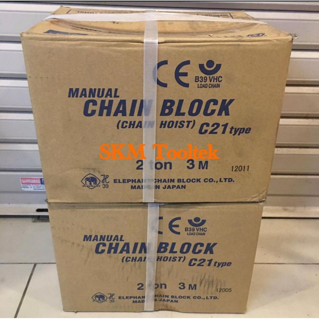 Chain Block Manual Elephant 2Ton x 3M Type C-21