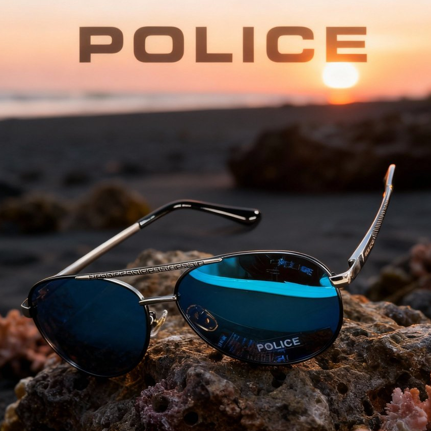 FOX SPORT |Kacamata Hitam Pria & Wanita Polarized Premium | Anti Silau UV400 | Sunglasses Stylish PO