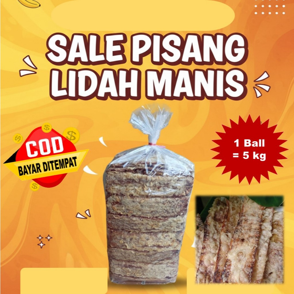 Sale Pisang Khas Kebumen Sale Pisang Lidah Manis Legit