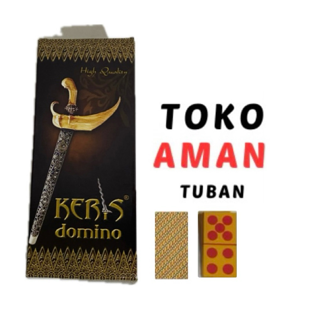 Domino Ego/ Domino Jitak Spesial/ Domino Gunting Rumput/ Domino Keris 1 Box