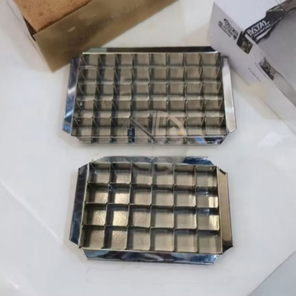 Cetakan Kastengel Kotak Persegi Cetakan Nastar Kotak Cetakan Kue Kering Nastar Sekat