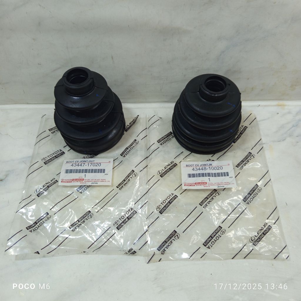 KARET BOOT AS RODA CV JOINT LUAR DALAM TOYOTA STARLET EP70 EP71