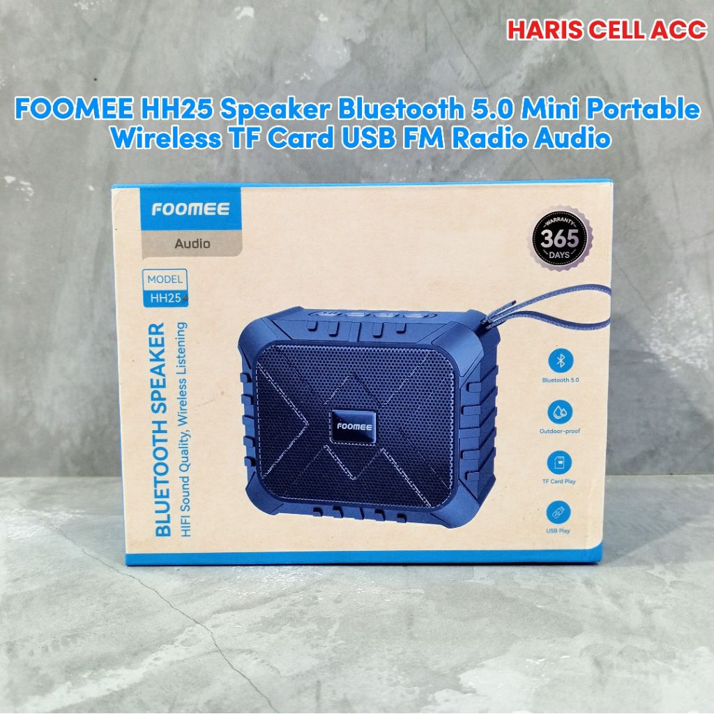 FOOMEE SPEAKER BLUETOOTH PORTABLE HH25