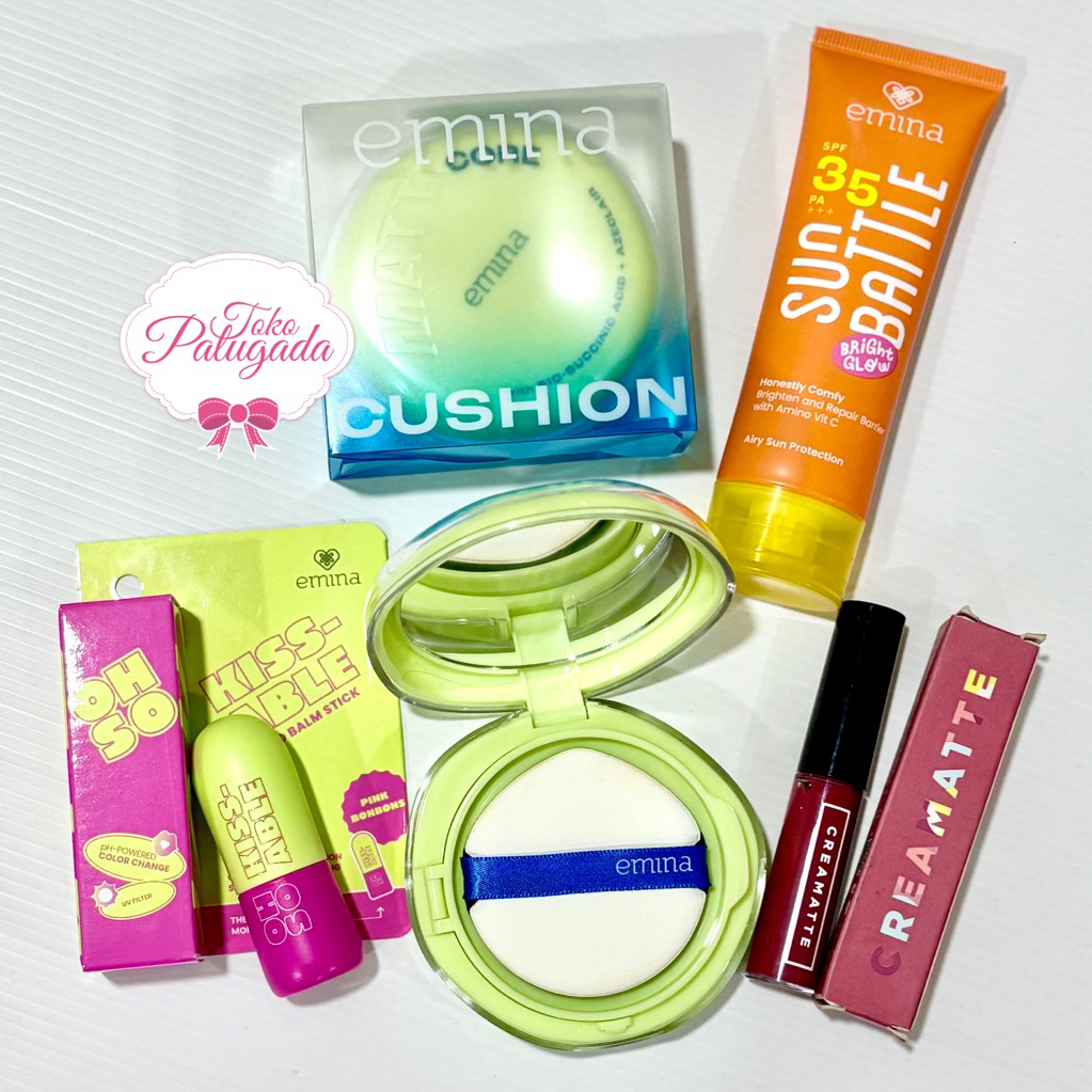 [BISA COD] Emina Essential Makeup Bundle - Paket Emina - Paket Bundle Emina - Paket Hemat Emina