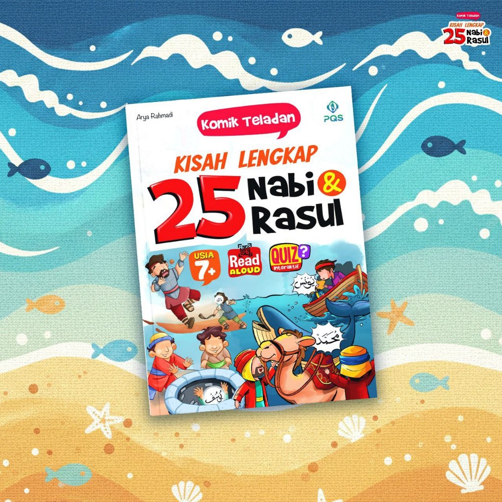 Komik Teladan Kisah Lengkap 25 Nabi & Rasul by Pustaka Quran Sunnah (PQS)