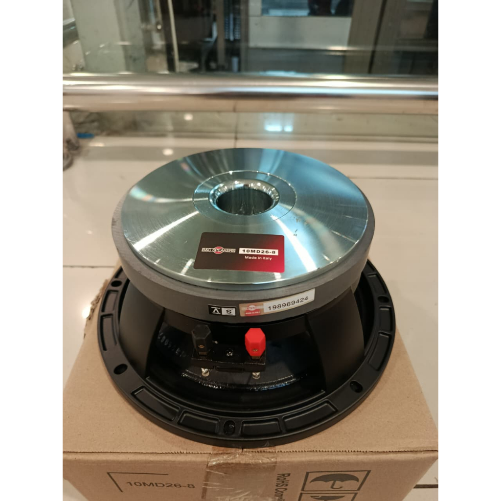 SPEAKER COMPONENT B&C 10MD26 SPEAKER 10 INCH 8 OHM