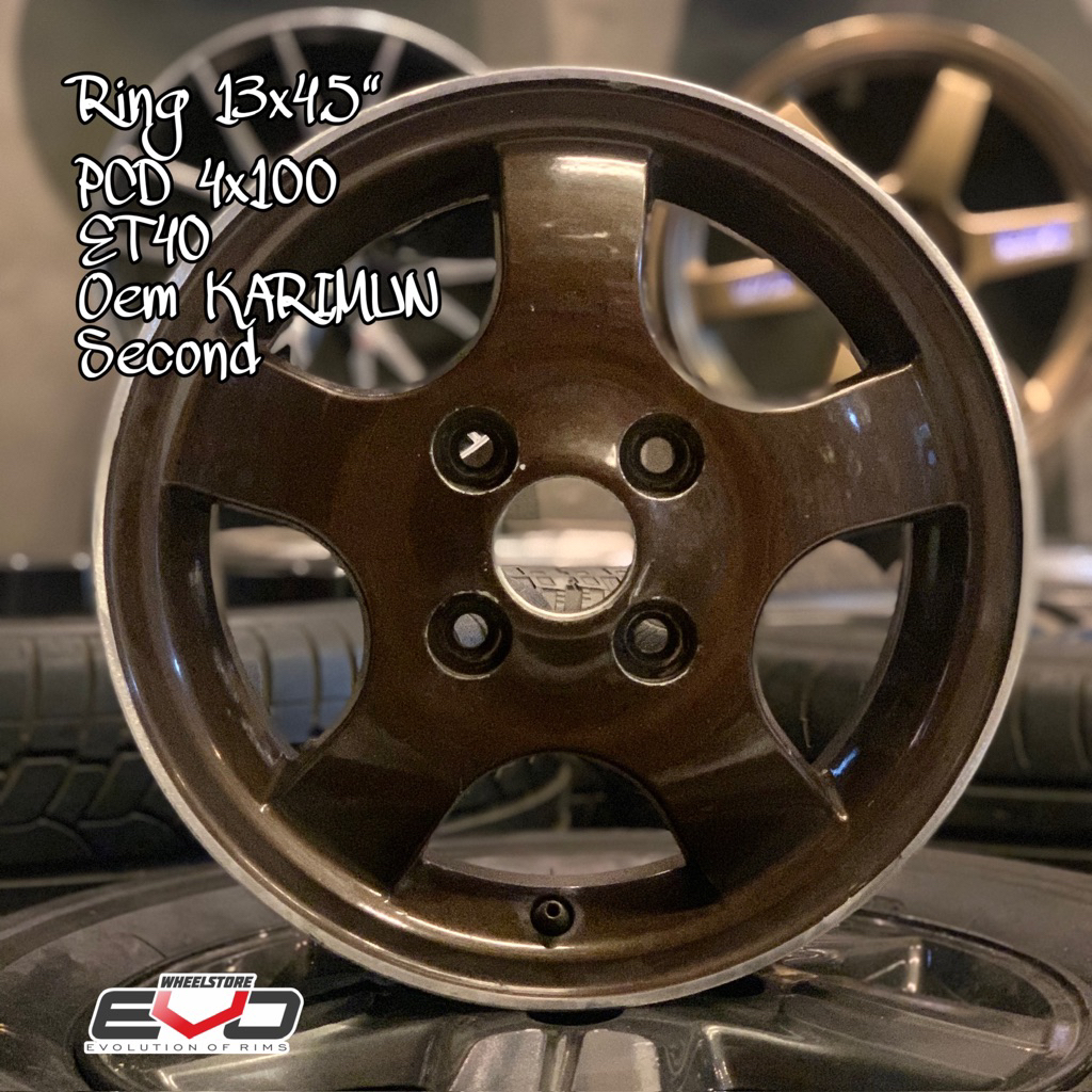 VELG MOBIL OEM KARIMUN RING 13x4,5" PCD 4x100 ET40