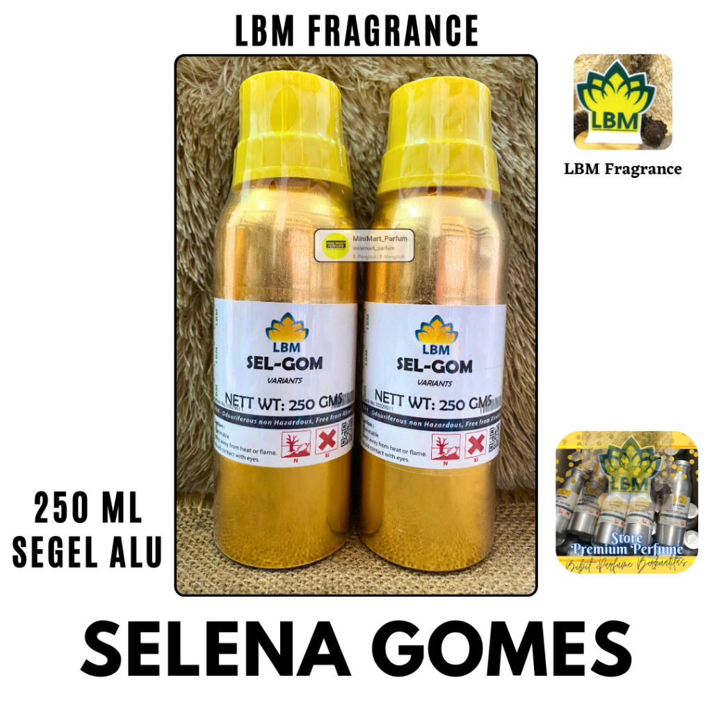 Bibit Parfum LBM - SELGOM 250 ML SEGEL Alumunium LBM Fragrance