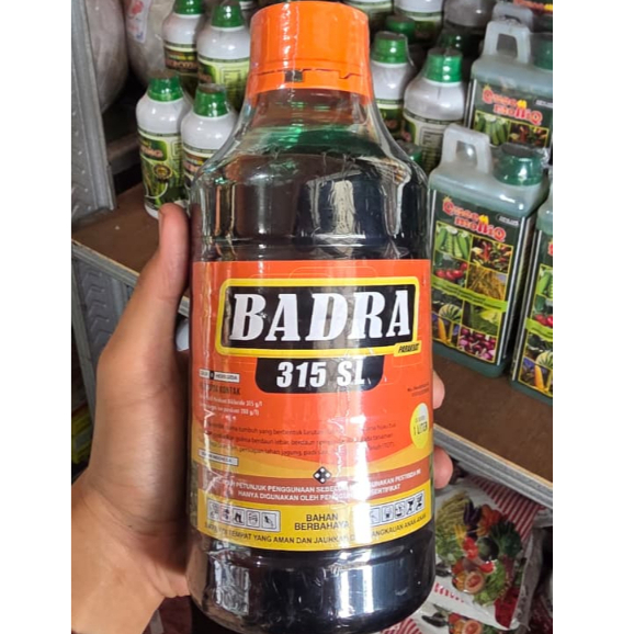HERBISIDA BADRA PARAKUAT 315 SL 1 LITER