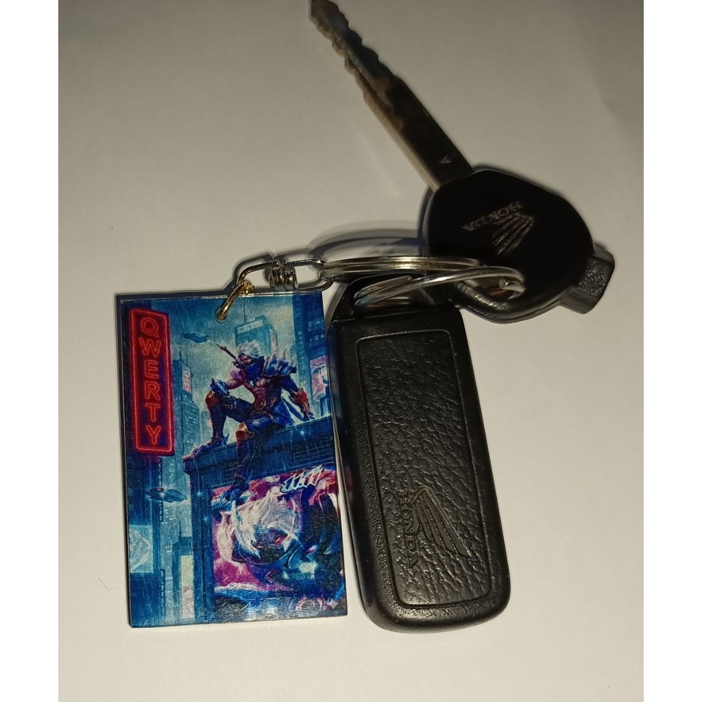 Gantungan kunci mlbb custom Nickname dan skin