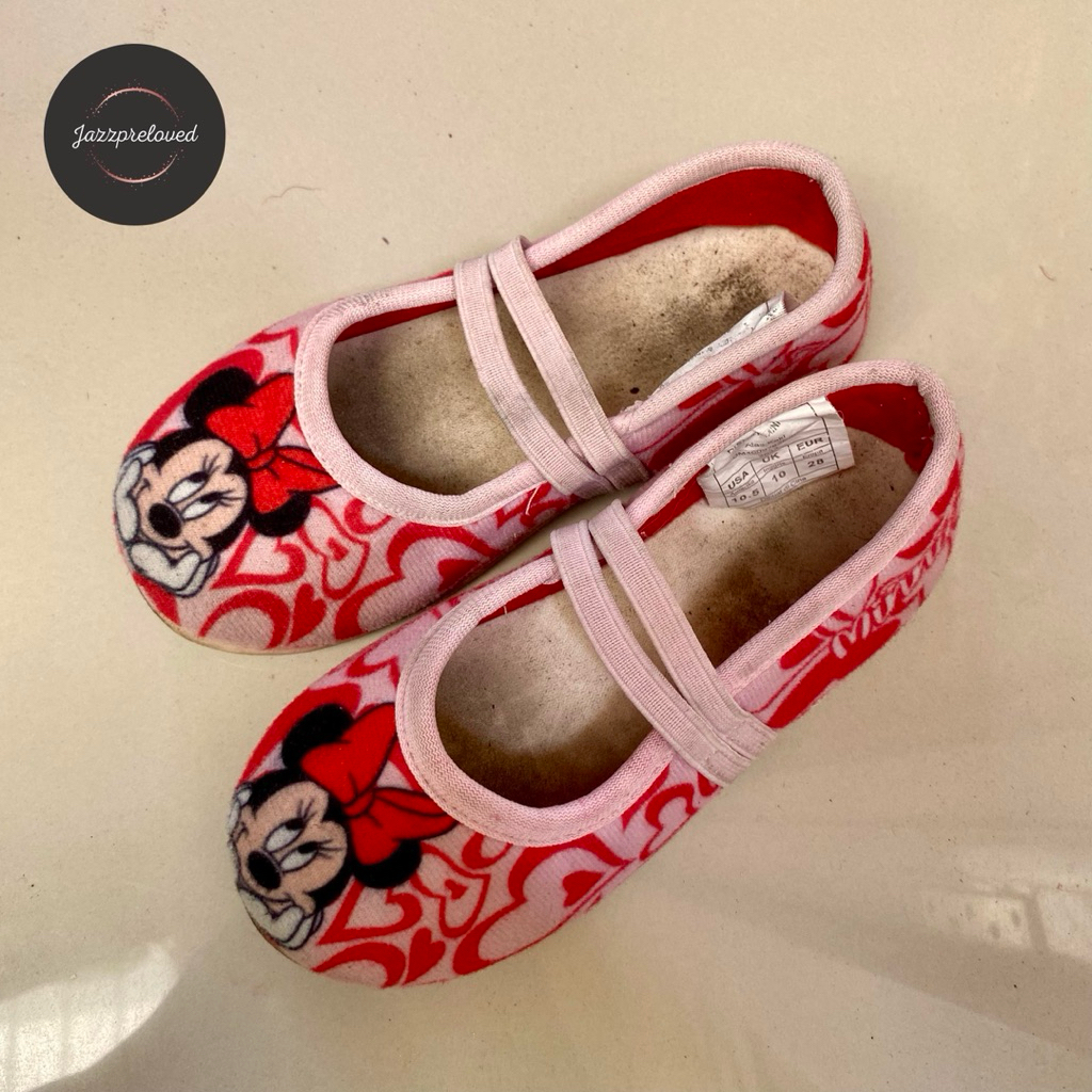 preloved sport station disney sepatu anak ukuran 28