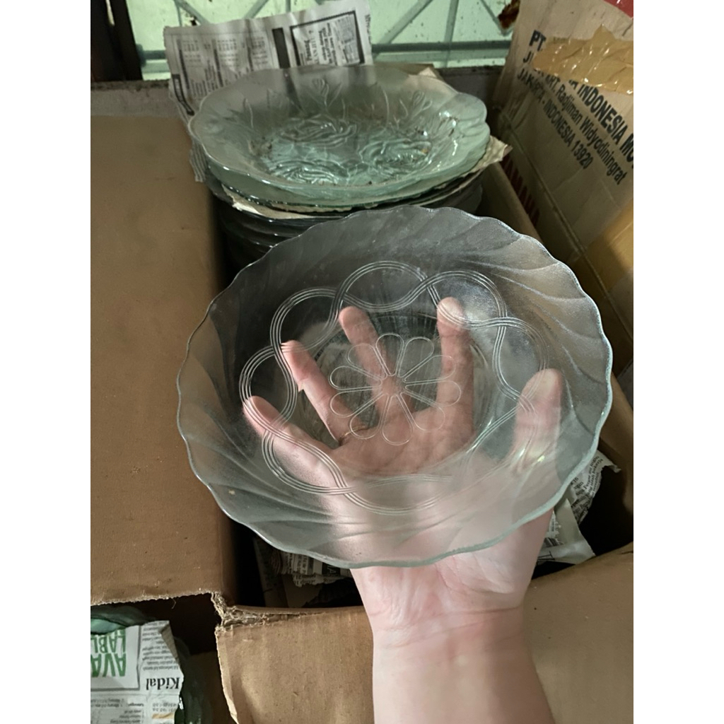 1 SET=3PCS PIRING MAKAN (KACA/BELING) - BACA KETERANGAN