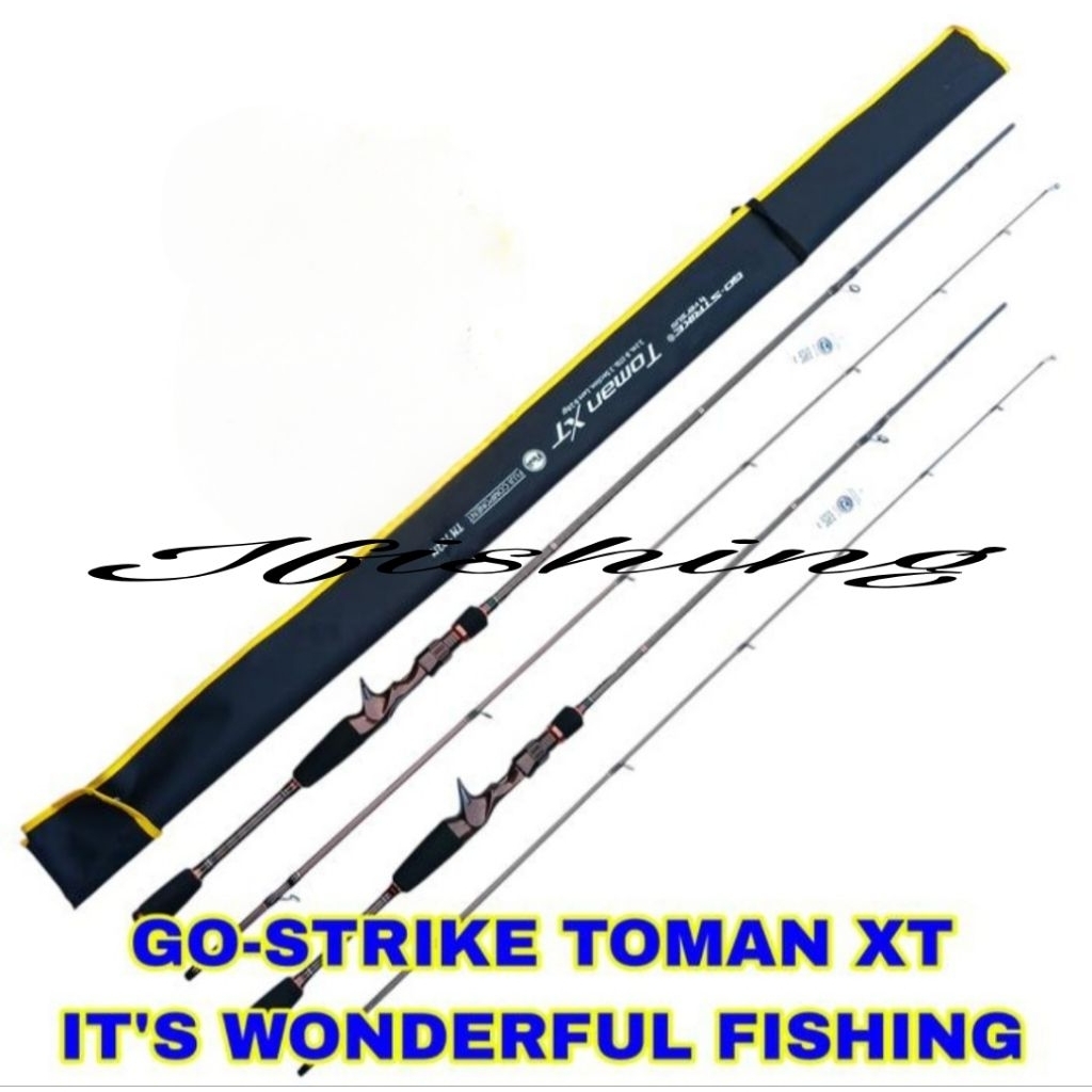 Joran BC Versus Go strike Toman XT 602,702 line 6-12lb,8-17lb Carbon hollow