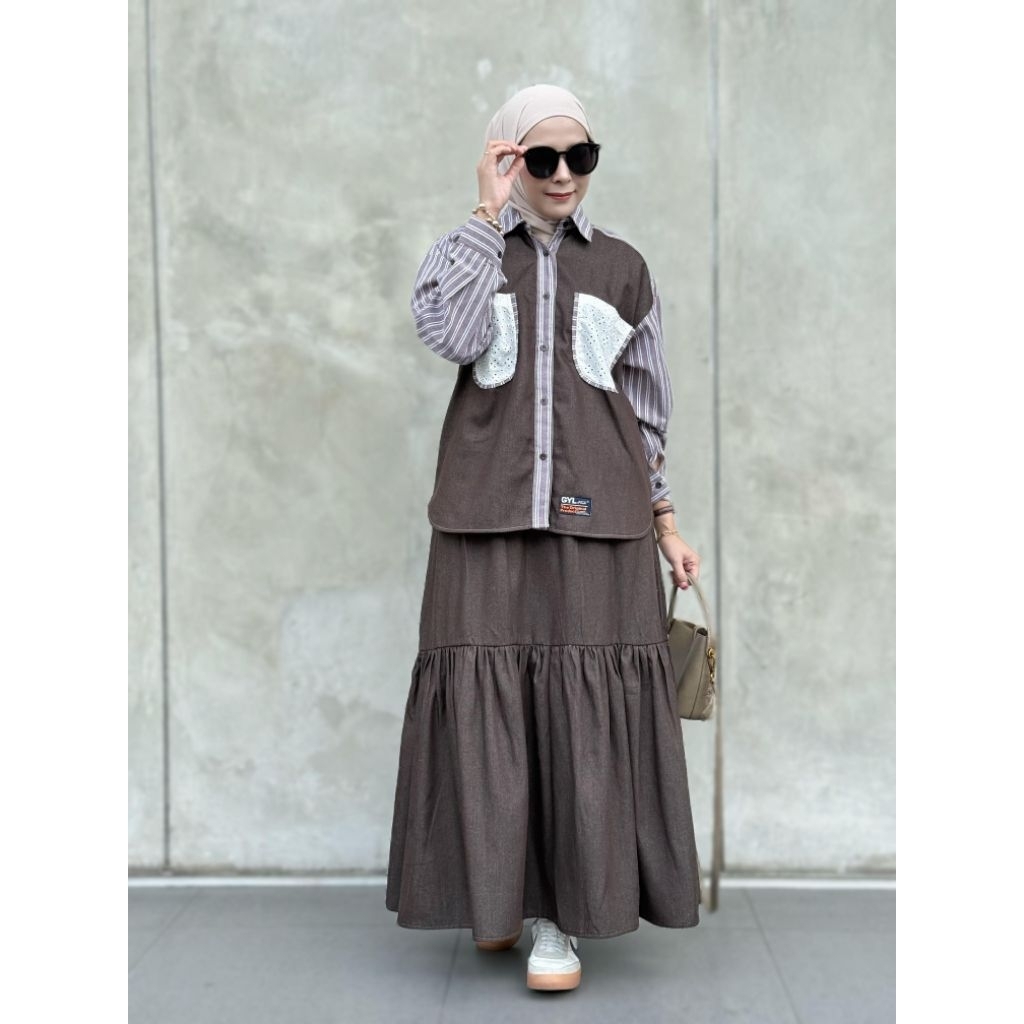 Setelan Rok Wanita Terbaru GYL