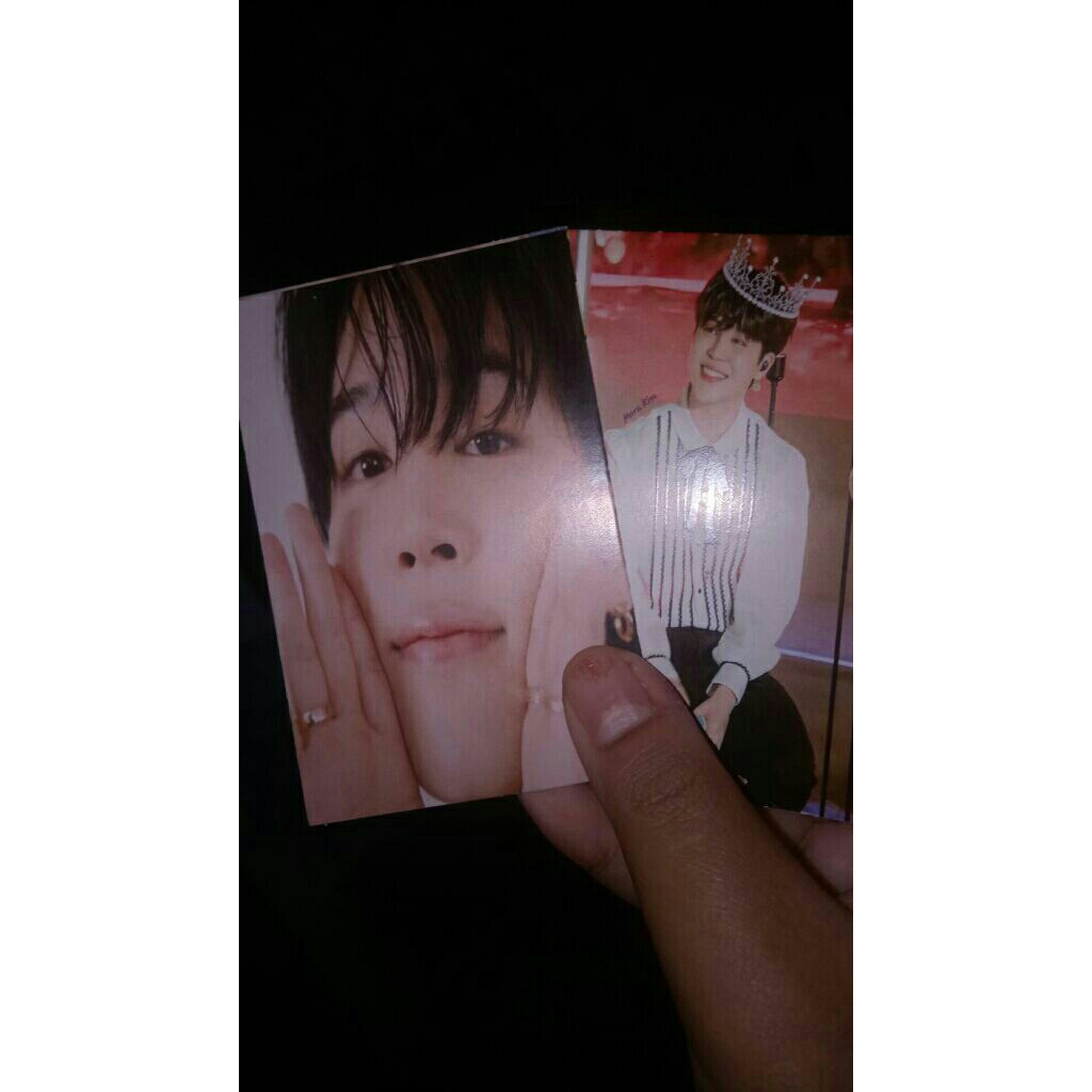 POLAROID BTS JIMIN 2PCS