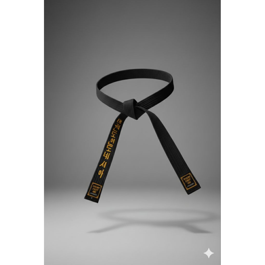 sabuk hitam taekwondo