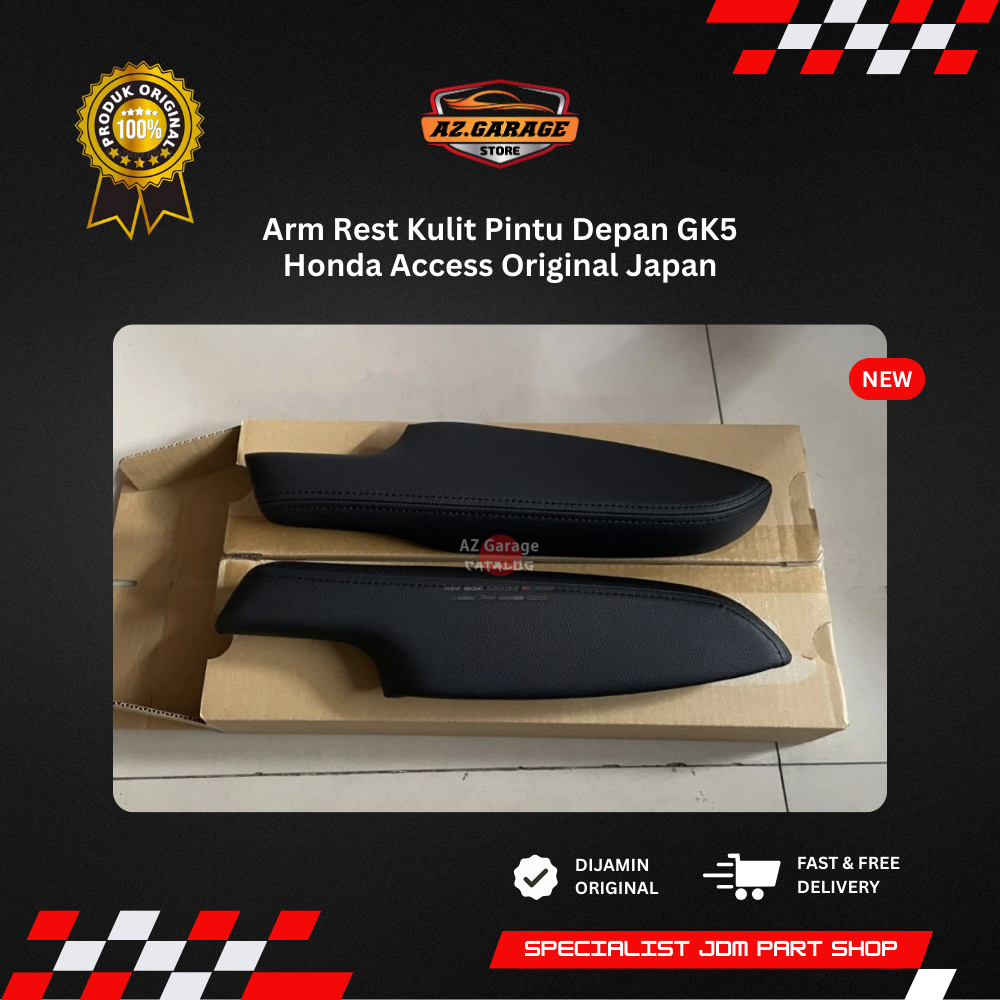 Arm Rest Kulit Pintu Depan Honda Access Ori Japan PNP for Jazz GK5